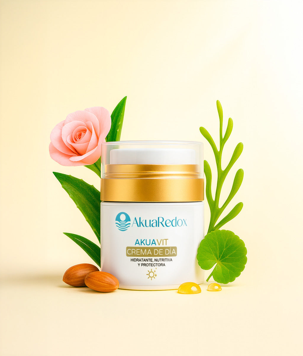 Crema facial hidratante, nutritiva y protectora