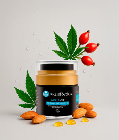 Sérum de noche nutritivo con escualeno y colágeno